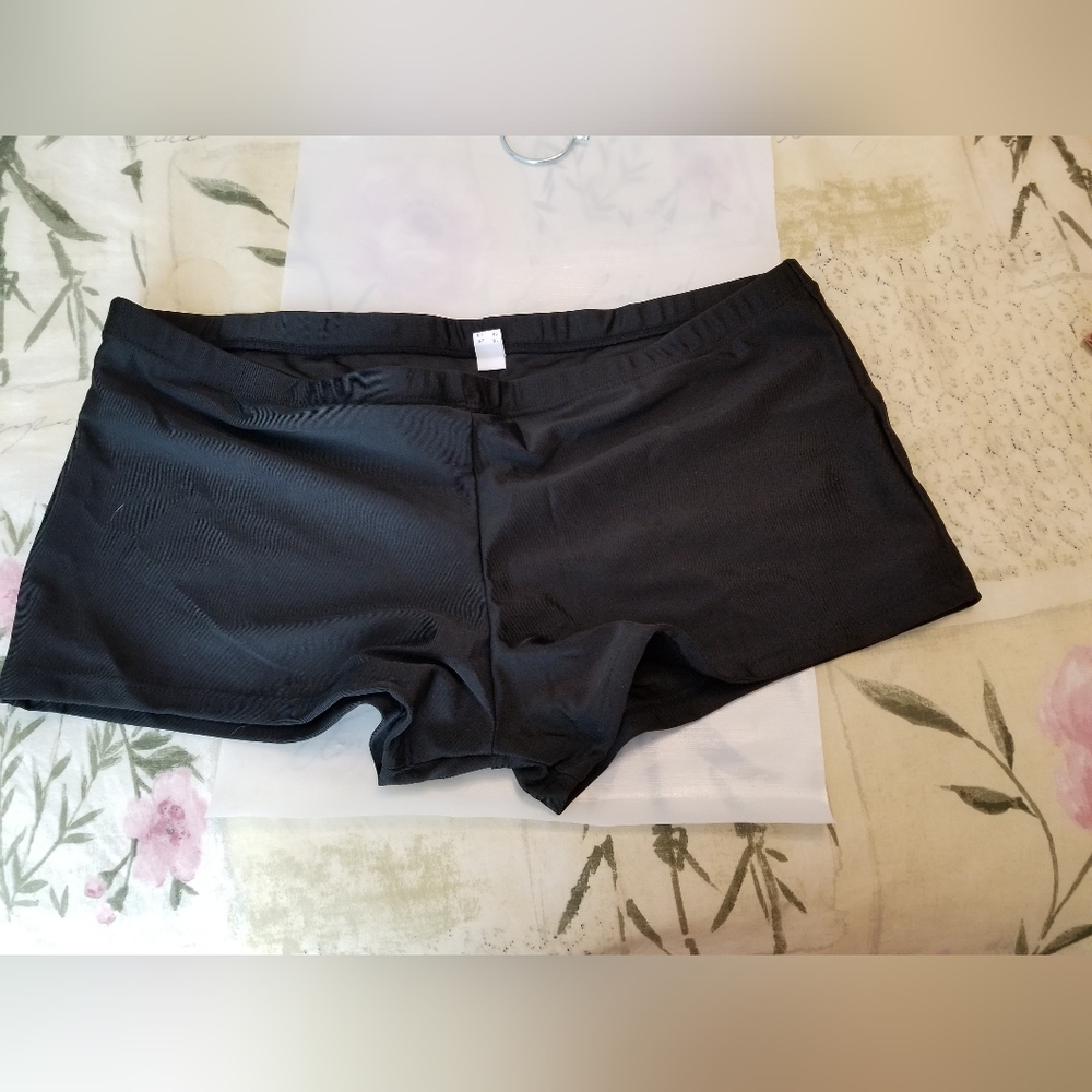 Brand New - XL womens - Black swim shorts.